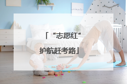 “志愿红”护航赶考路