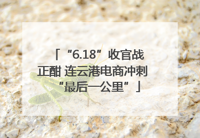 “6.18”收官战正酣 连云港电商冲刺“最后一公里”