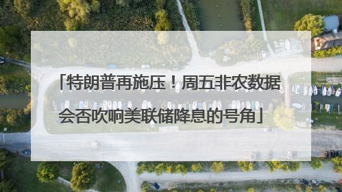 特朗普再施压！周五非农数据会否吹响美联储降息的号角