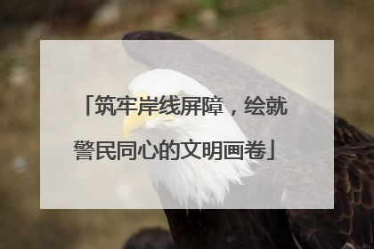 筑牢岸线屏障，绘就警民同心的文明画卷