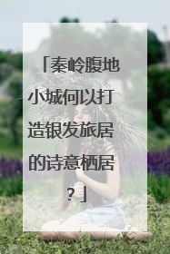 秦岭腹地小城何以打造银发旅居的诗意栖居？