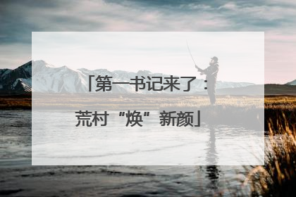 第一书记来了：荒村“焕”新颜