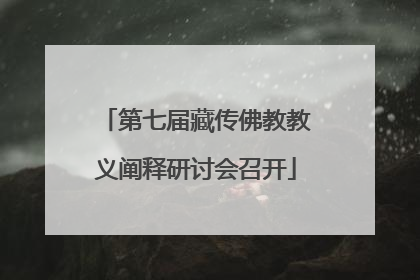 第七届藏传佛教教义阐释研讨会召开