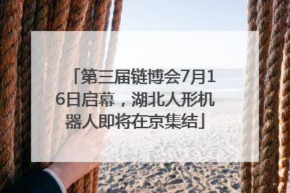 第三届链博会7月16日启幕，湖北人形机器人即将在京集结