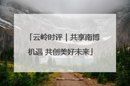 云岭时评｜共享南博机遇 共创美好未来