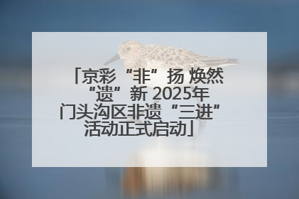 京彩“非”扬 焕然“遗”新 2025年门头沟区非遗“三进”活动正式启动