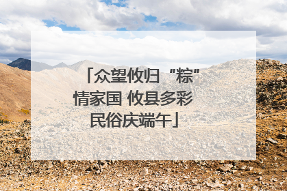 众望攸归“粽”情家国 攸县多彩民俗庆端午