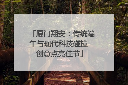厦门翔安：传统端午与现代科技碰撞 创意点亮佳节