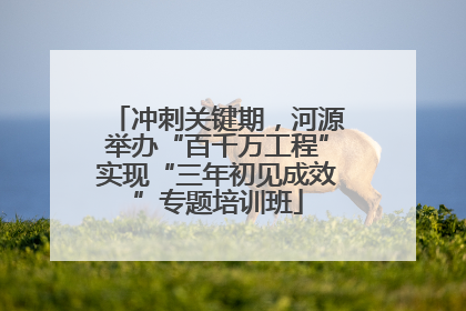 冲刺关键期，河源举办“百千万工程”实现“三年初见成效”专题培训班