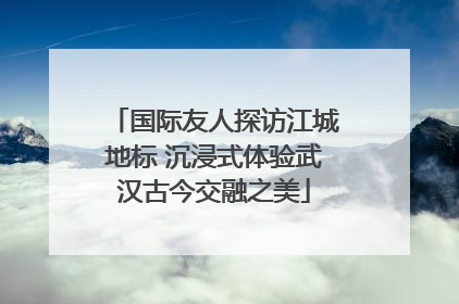 国际友人探访江城地标 沉浸式体验武汉古今交融之美