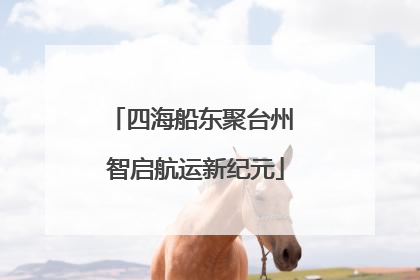 四海船东聚台州 智启航运新纪元