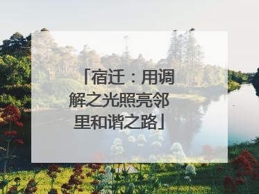 宿迁：用调解之光照亮邻里和谐之路