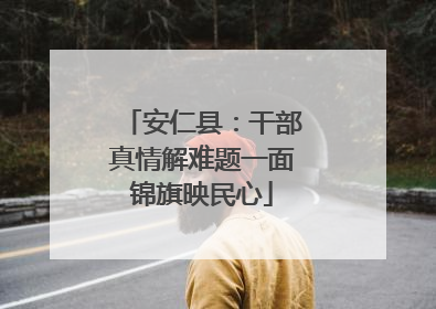 安仁县：干部真情解难题一面锦旗映民心