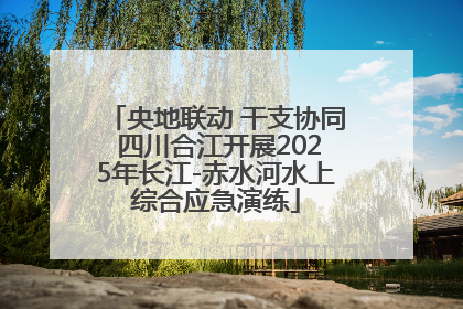 央地联动 干支协同 四川合江开展2025年长江-赤水河水上综合应急演练