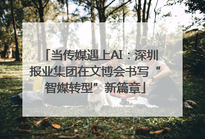 当传媒遇上AI：深圳报业集团在文博会书写“智媒转型”新篇章