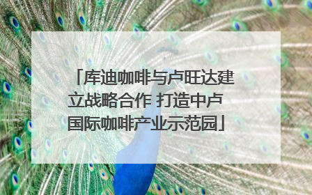 库迪咖啡与卢旺达建立战略合作 打造中卢国际咖啡产业示范园