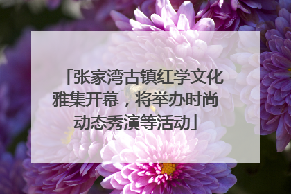 张家湾古镇红学文化雅集开幕，将举办时尚动态秀演等活动