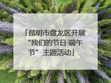 昆明市盘龙区开展“我们的节日·端午节”主题活动