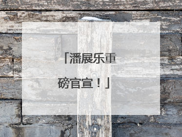 潘展乐重磅官宣！