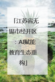 江苏省无锡市经开区：AI赋能教育生态重构
