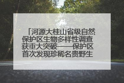 河源大桂山省级自然保护区生物多样性调查获重大突破——保护区首次发现珍稀名贵野生干巴菌与钝尾两头蛇