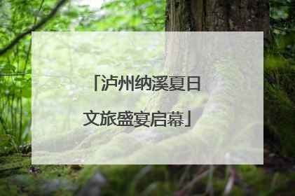 泸州纳溪夏日文旅盛宴启幕