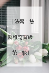 法网：焦科维奇晋级第三轮