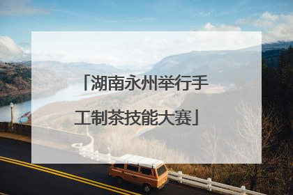 湖南永州举行手工制茶技能大赛