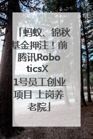 蚂蚁、锦秋基金押注！前腾讯RoboticsX 1号员工创业项目 上岗养老院