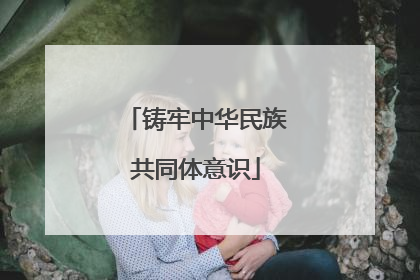 铸牢中华民族共同体意识