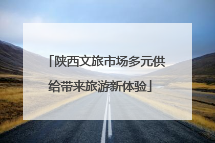 陕西文旅市场多元供给带来旅游新体验
