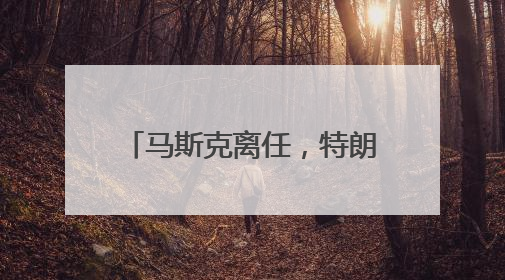 马斯克离任，特朗普送了一把金钥匙