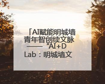 AI赋能明城墙 青年智创续文脉——“AI+D Lab：明城墙文化遗产设计工作坊”在南京开营
